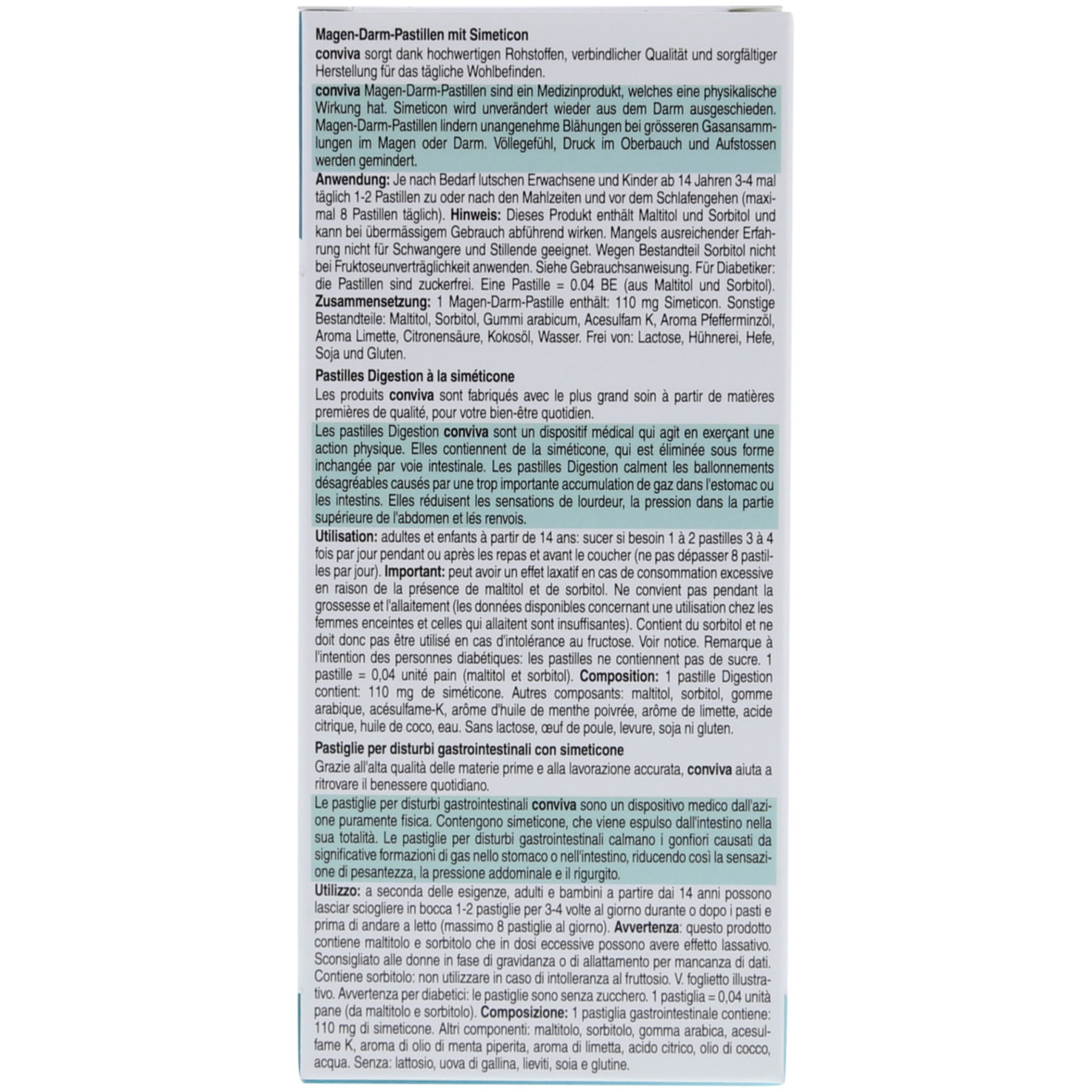 conviva Magen Darm Pastillen 30 Stück