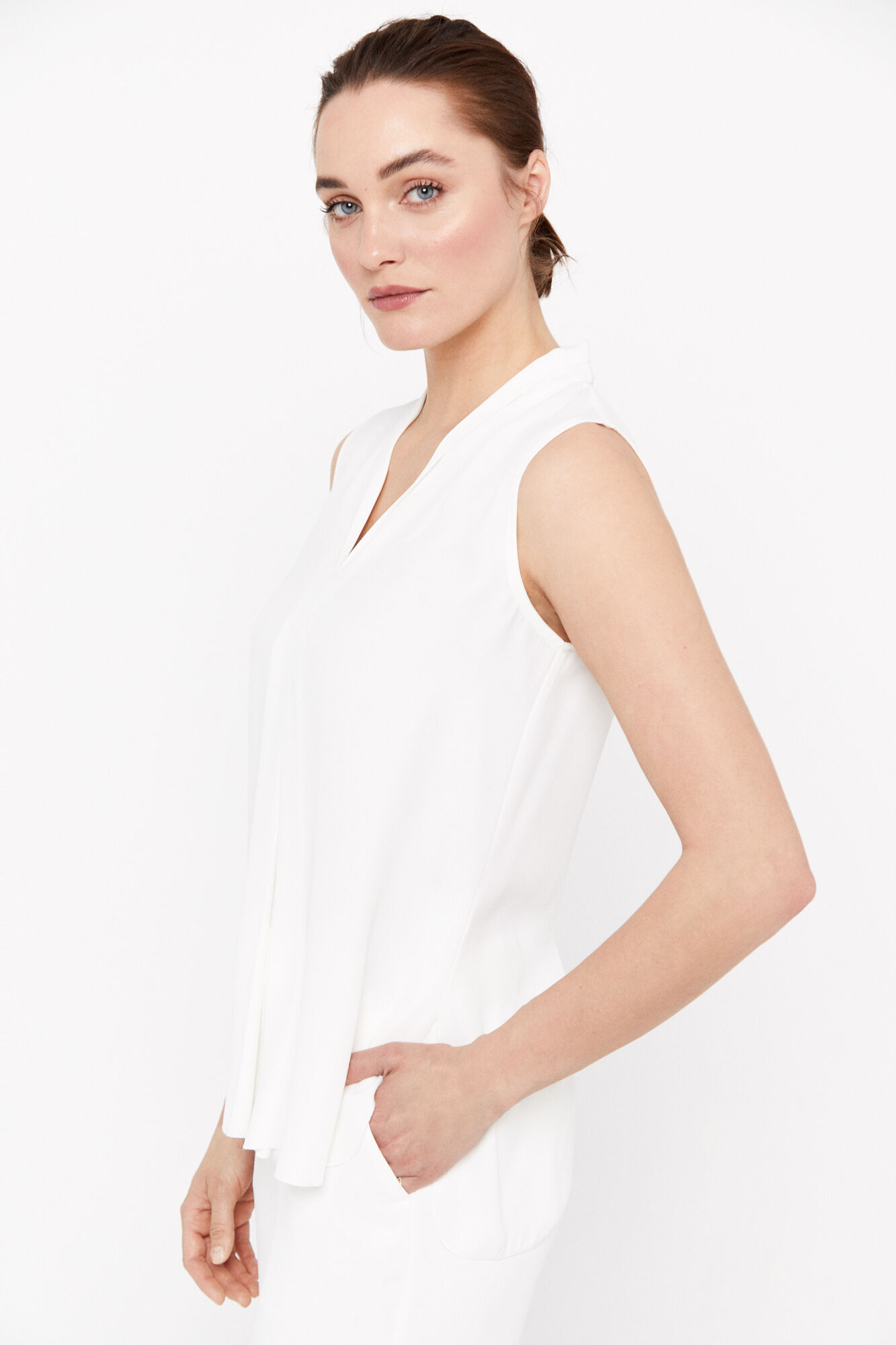 Blusa fluida - Branca