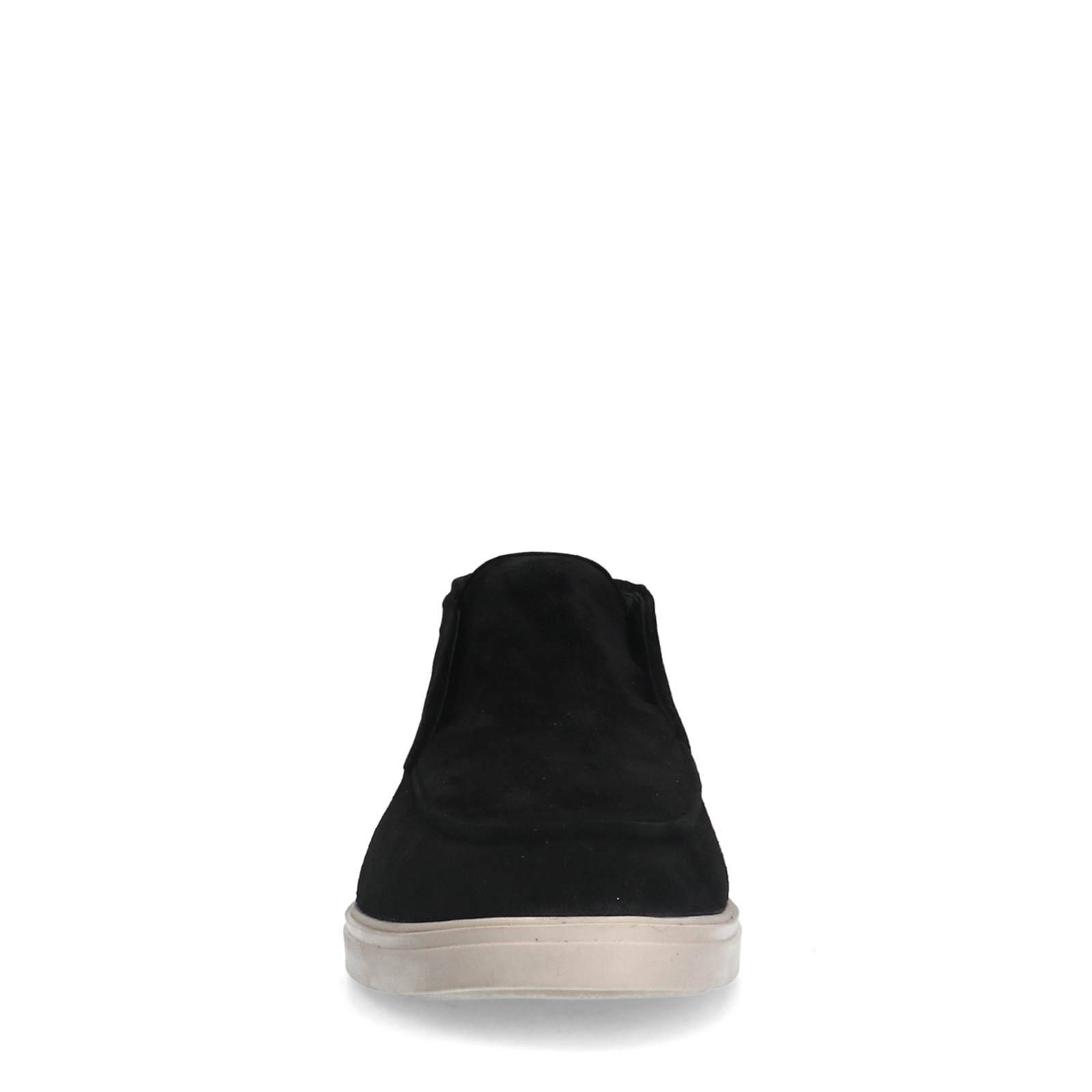 Zwarte suède boots