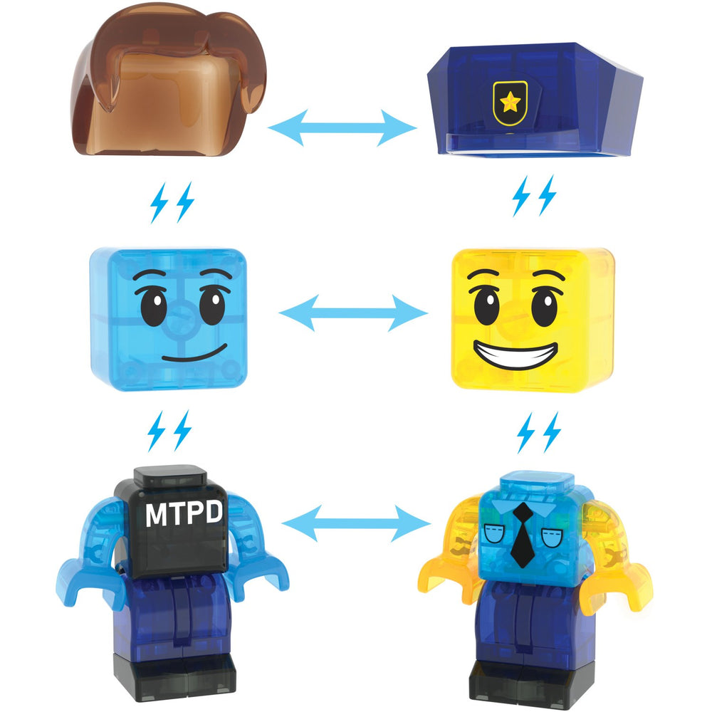 Køb Magna-Tiles® Police Station 35 Pcs
