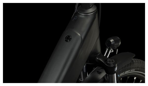 VTC Électrique Cube Touring Hybrid Pro 625 Easy Entry Shimano Deore 11V 625 Wh 700 mm Noir 2023