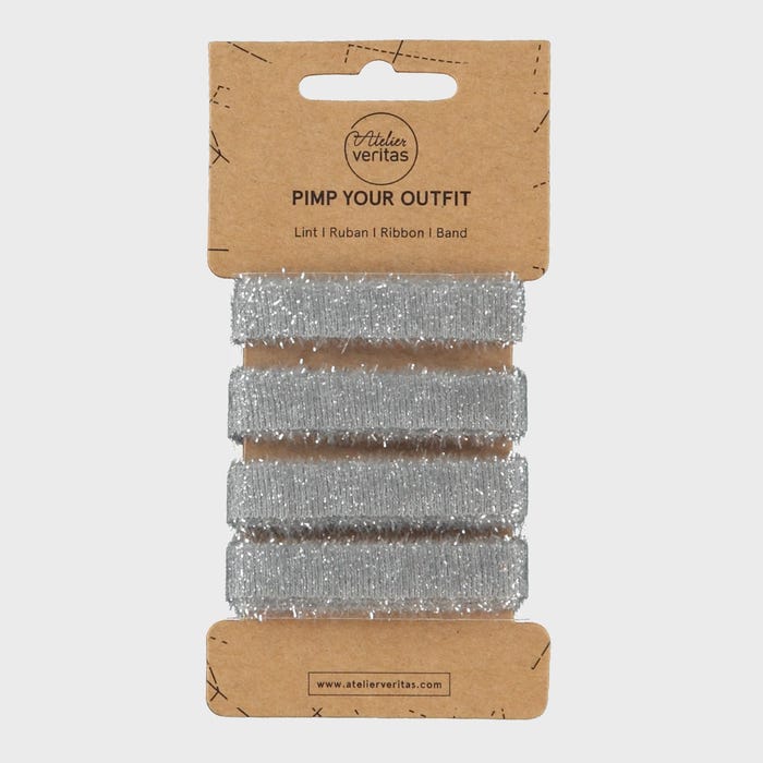Atelier Veritas-Fluffy sierlint met lurex 12mm