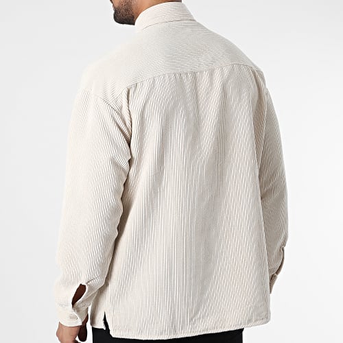 Surchemise Velours Beige