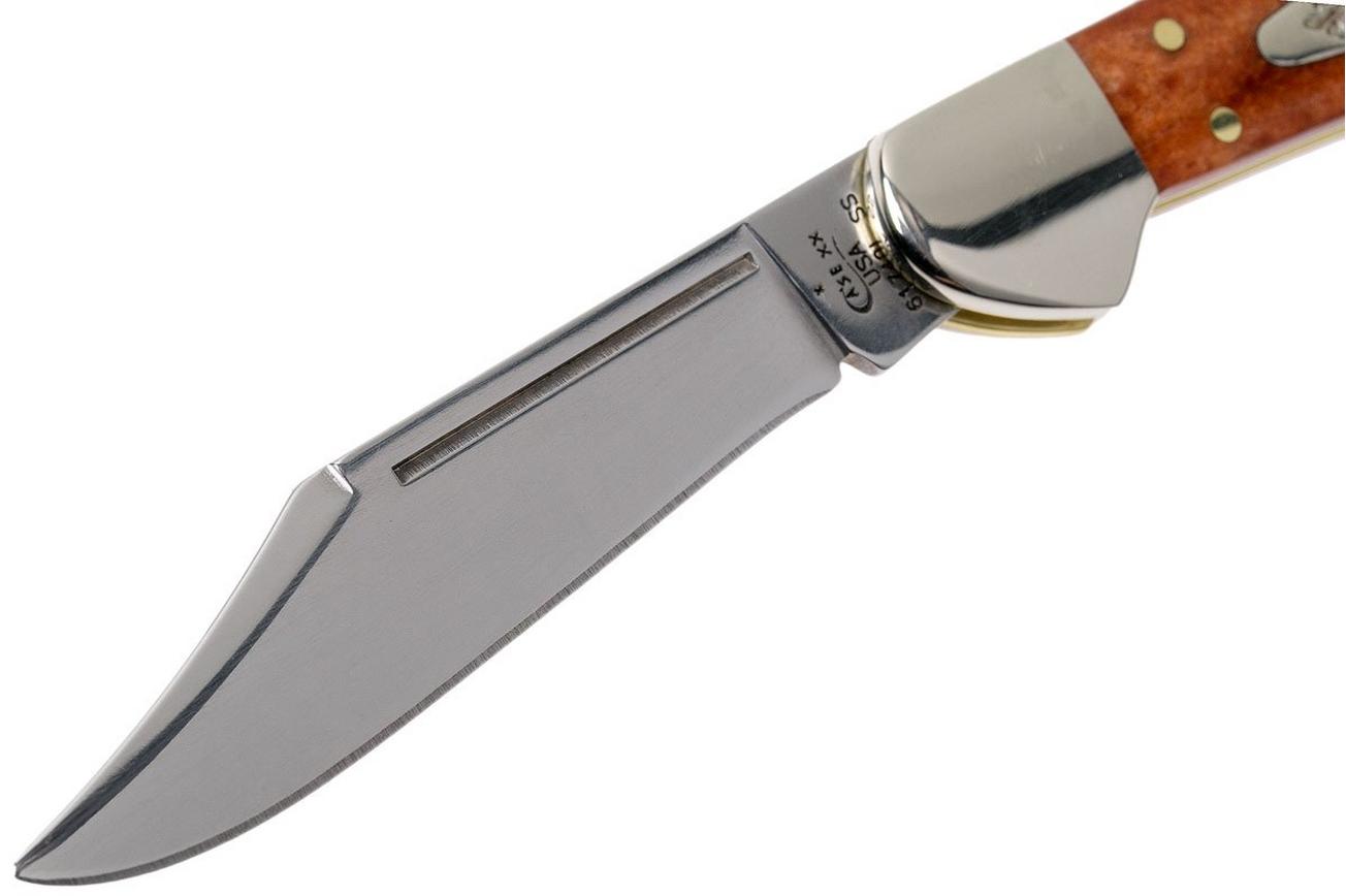 Case Mini Copperlock Smooth Chestnut Bone, 28704, 61749L SS zakmes