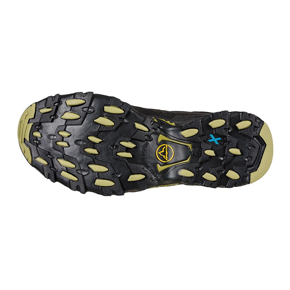La Sportiva ULTRA RAPTOR II MID LEATHER GTX - Chaussures randonné Homme black/cedar