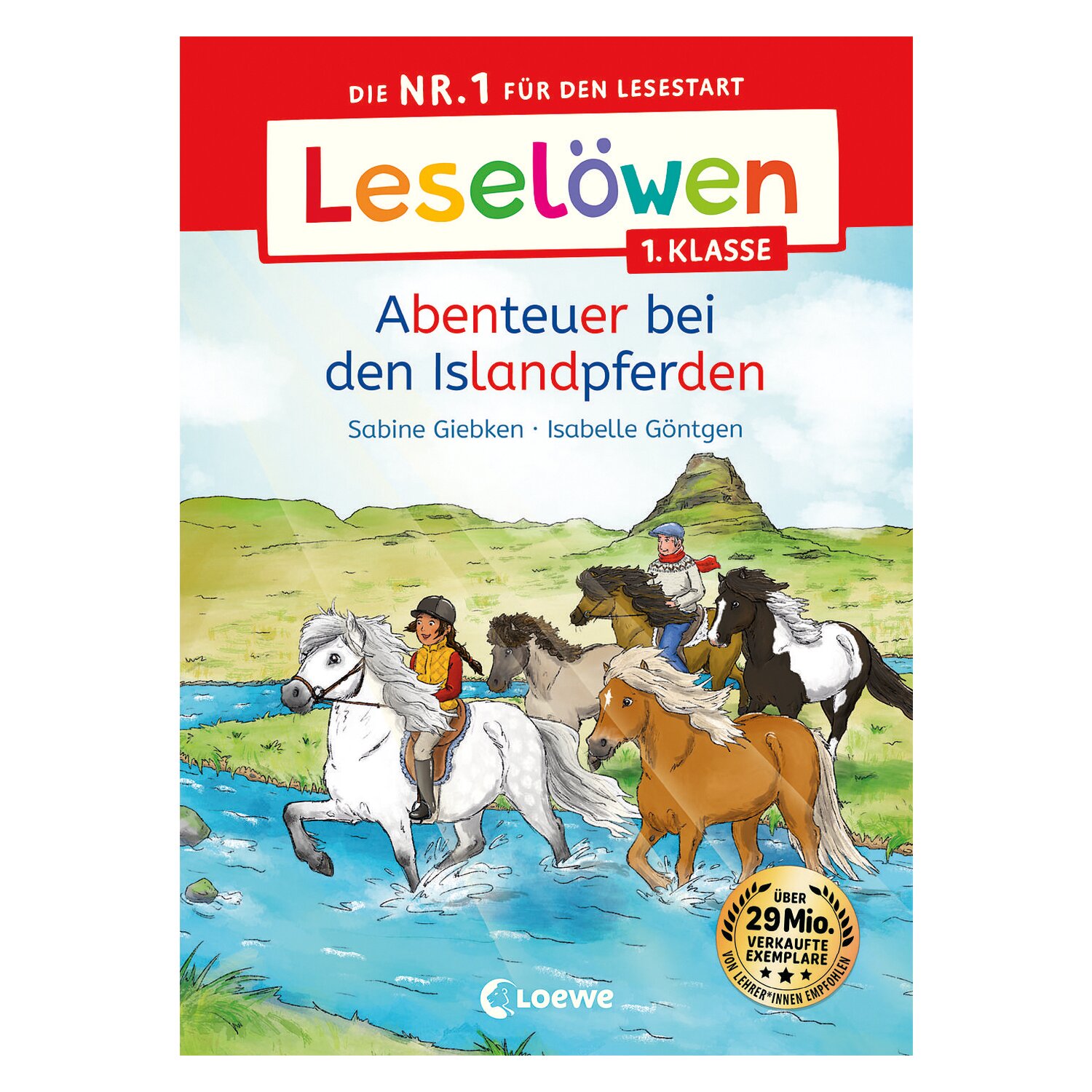 Loewe Abenteuer bei den Islandpferden - Leselöwen 1. Klasse