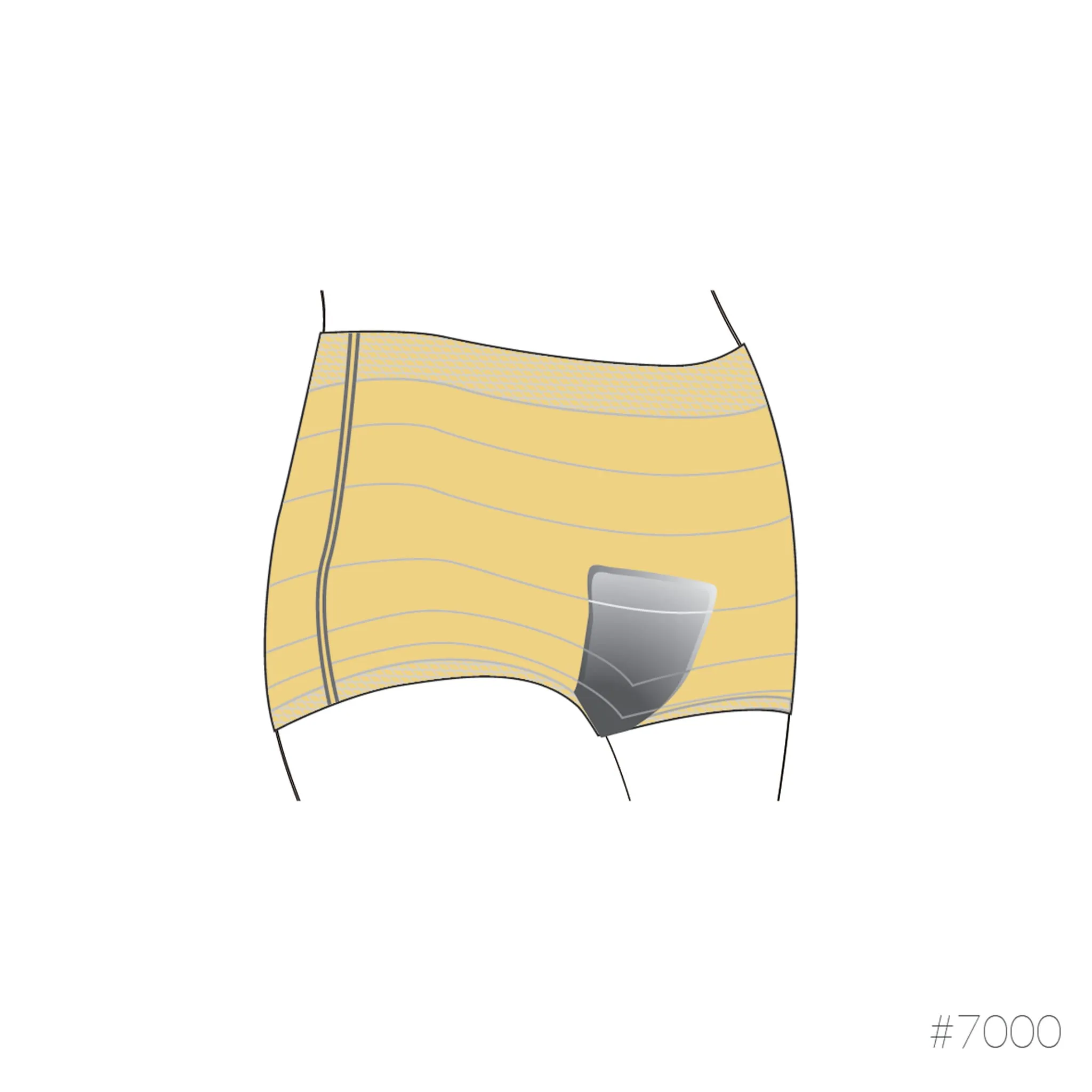 Carriwell Culotte d'Hôpital en Filet (Césarienne et Accouchement Vaginal) - Paquet de 4