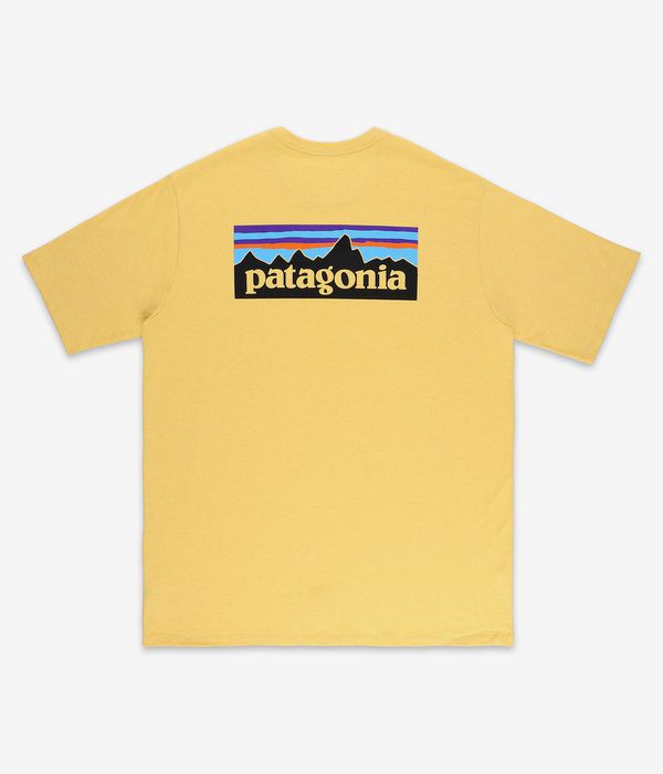 Patagonia P-6 Logo Responsibili T-Shirt (surfboard yellow)