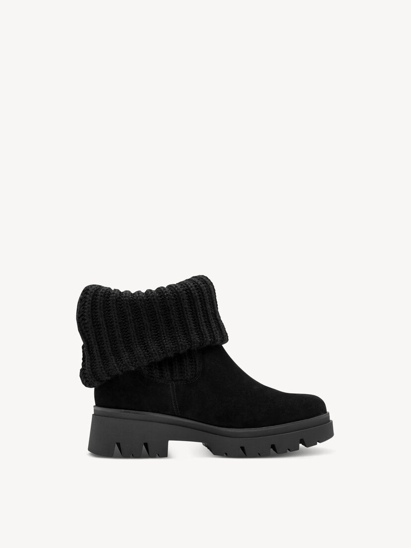Chelseaboot - zwart warme voering