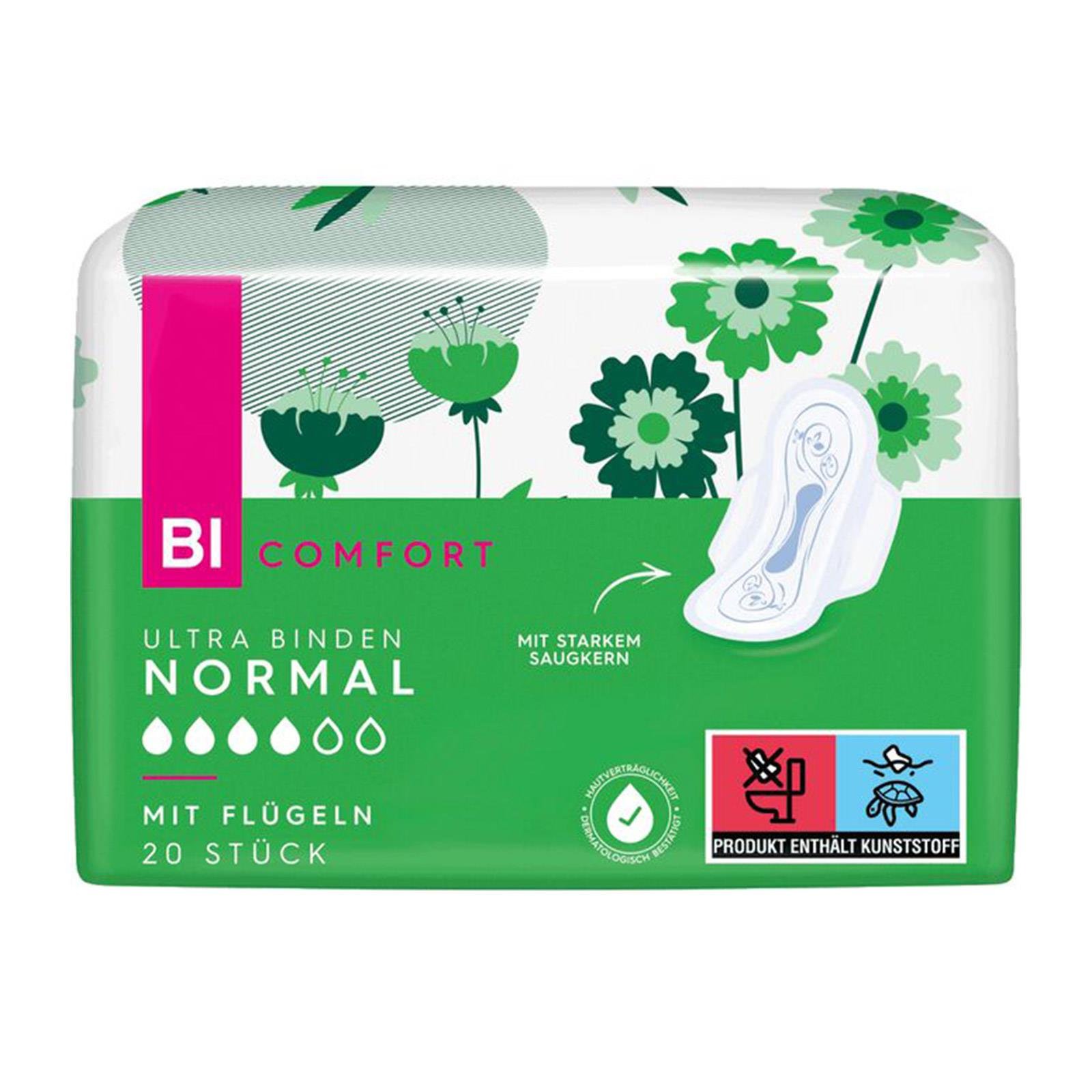 BI COMFORT Ultrabinde Flügel Normal