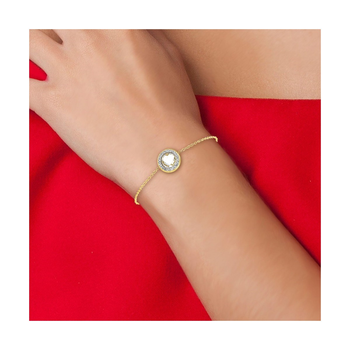 Bracelet SC Bohème orné de cristaux scintillants