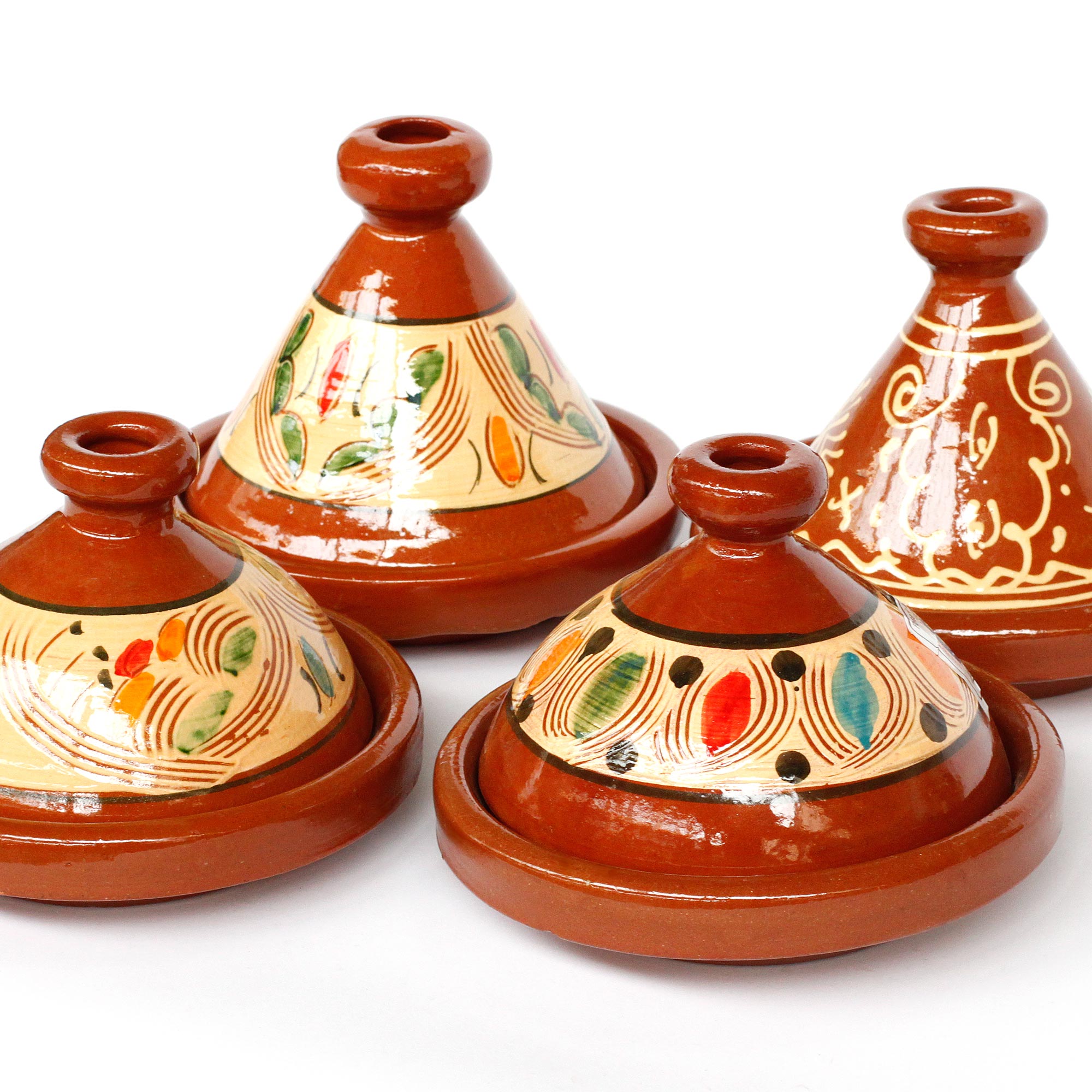 Tajine 'Berrechid', braun, multicolor, Ø 20 cm zu 9,00