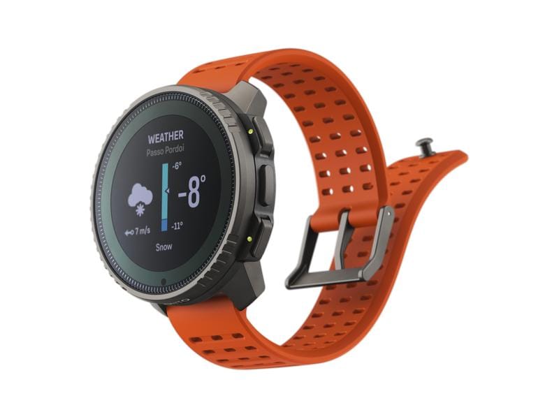 SUUNTO Sportuhr Vertical Titanium Solar Canyon Abenteuer-Uhr für Outdoor-Expeditionen mit Solarladung