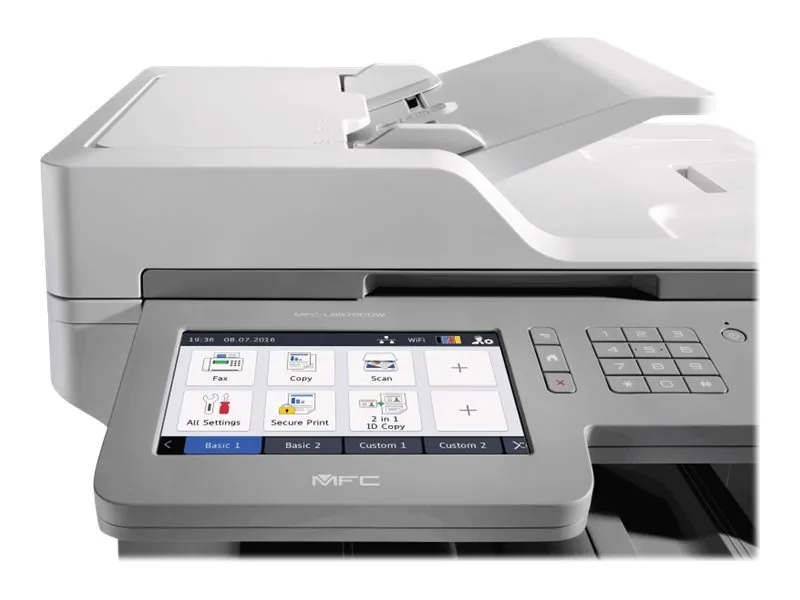 Brother MFC-L9570CDW - Multifunktionsprinter - farve - laser - A4/Legal (medie) - op til 31 spm (udskriver) - 300 ark - 33.6 Kbps - USB 2.0, Gigabit LAN, Wi-Fi(n), USB vært, NFC - med Brother PRINT AirBag til 400.000 sider