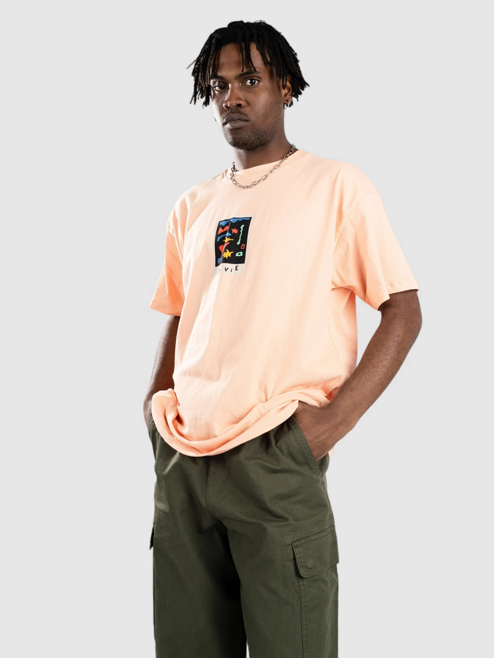 Volcom Fa Arthur Longo 3 Lse T-Shirt salmon
