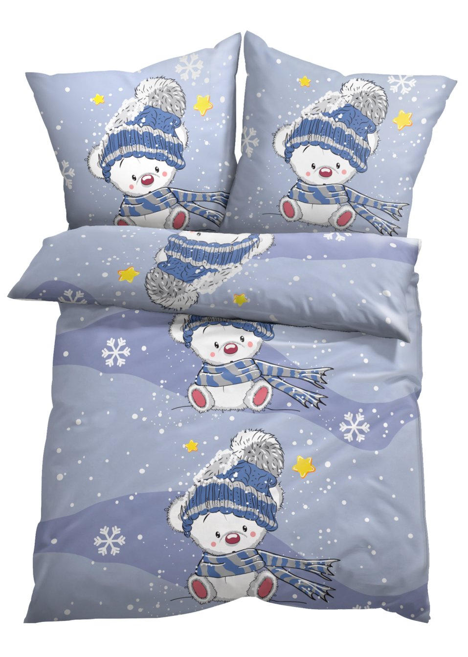 Parure de lit avec ourson