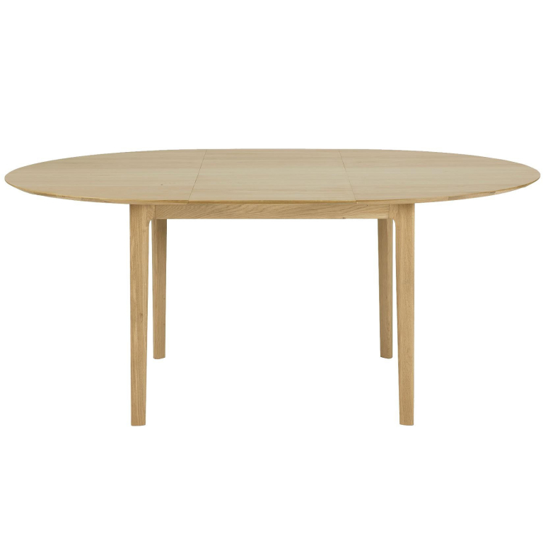 Ethnicraft Bok eettafel uitschuifbaar 129/179x129 eiken