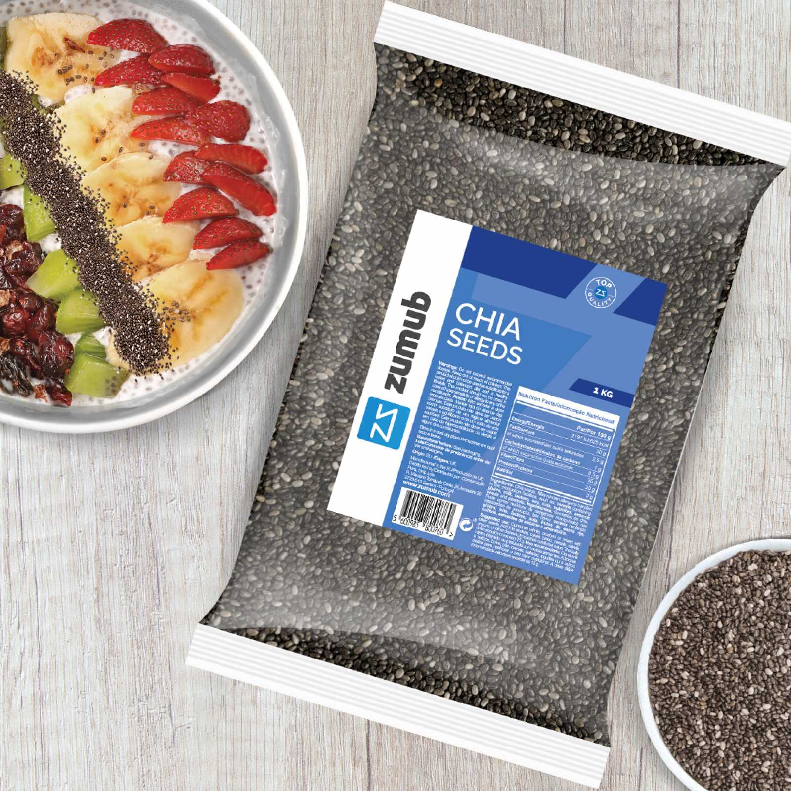 Sementes de Chia Zumub 125g