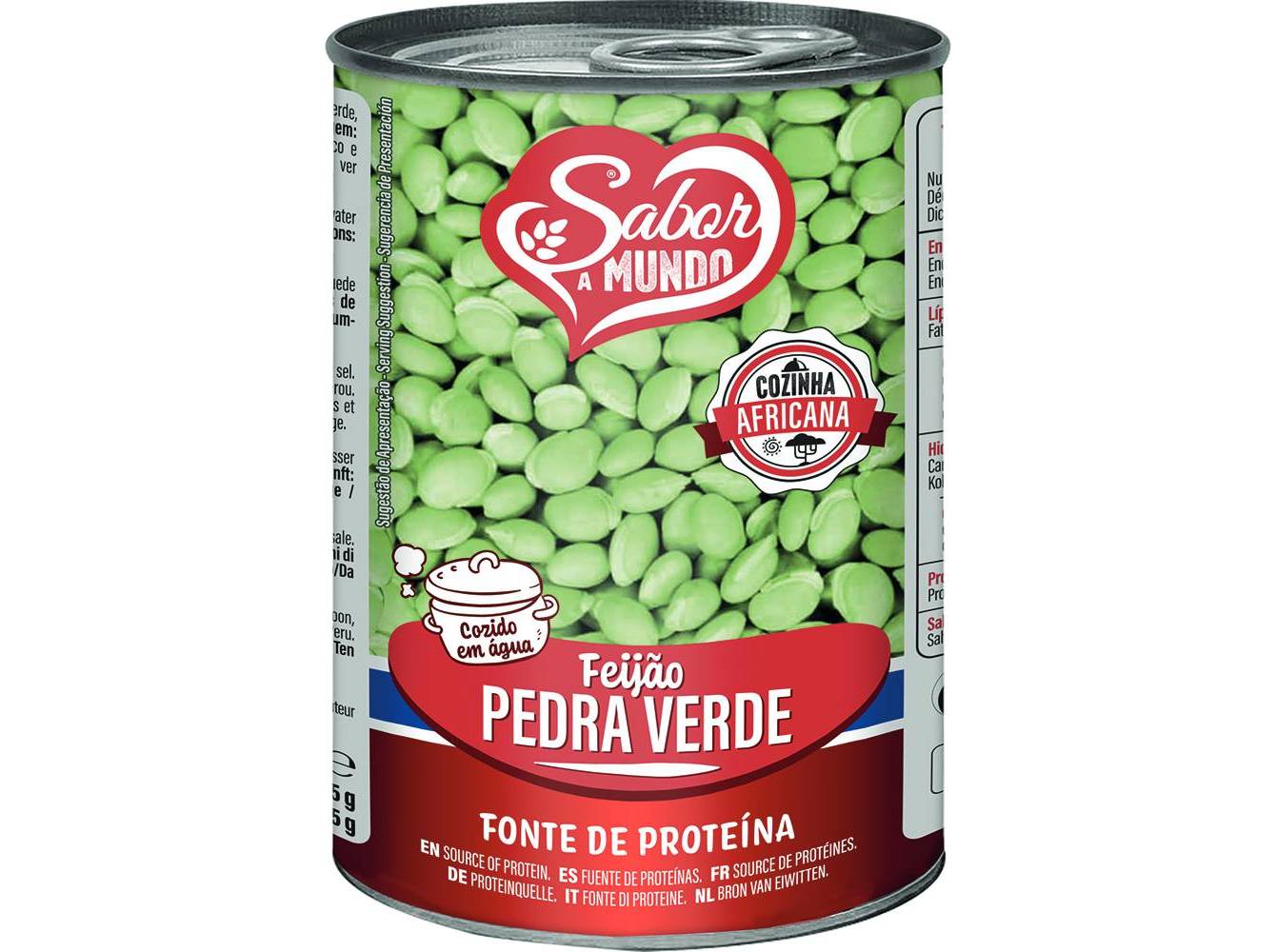 FEIJÃO SABOR A MUNDO PEDRA VERDE COZIDO 425G