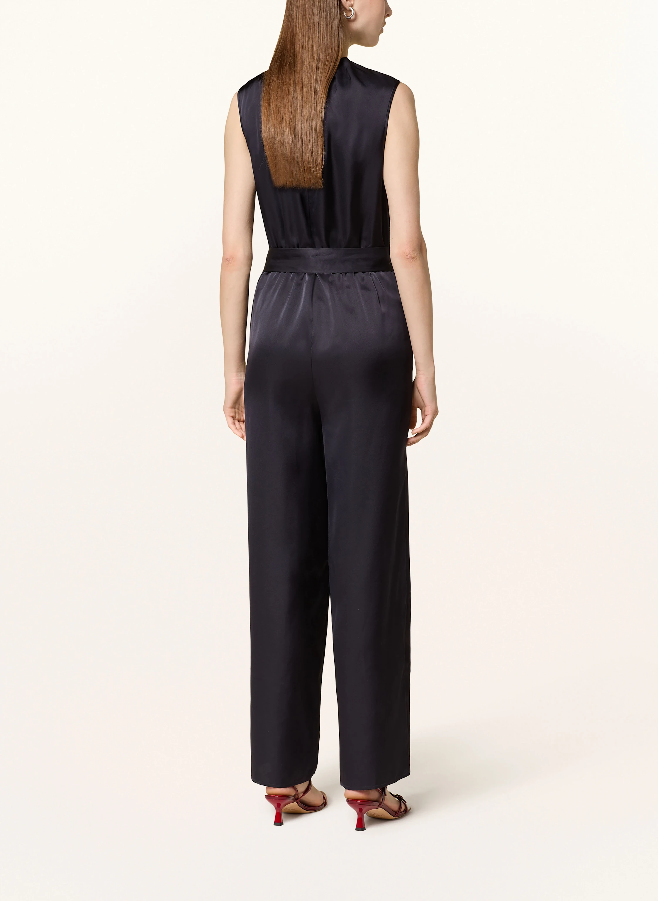 comma Satin-Jumpsuit