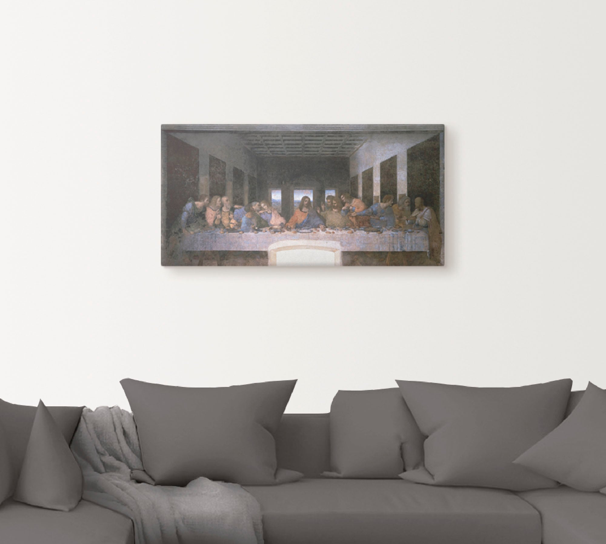 Artland Leinwandbild »Das letzte Abendmahl« Religion 1 Stk. tlg. als Leinwandbild, Wandaufkleber in verschied. Grössen