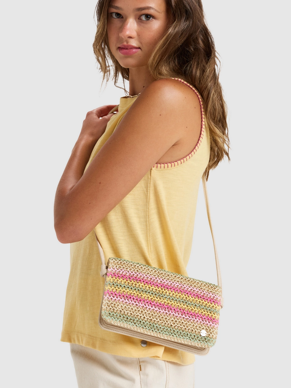 Roxy Coco Pearl Cros Handbag natural