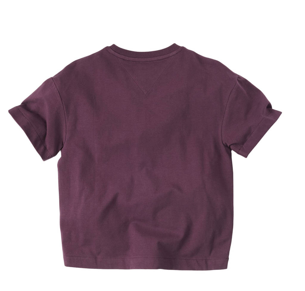 Z8 T-shirt Arjan met printopdruk donkerpaars