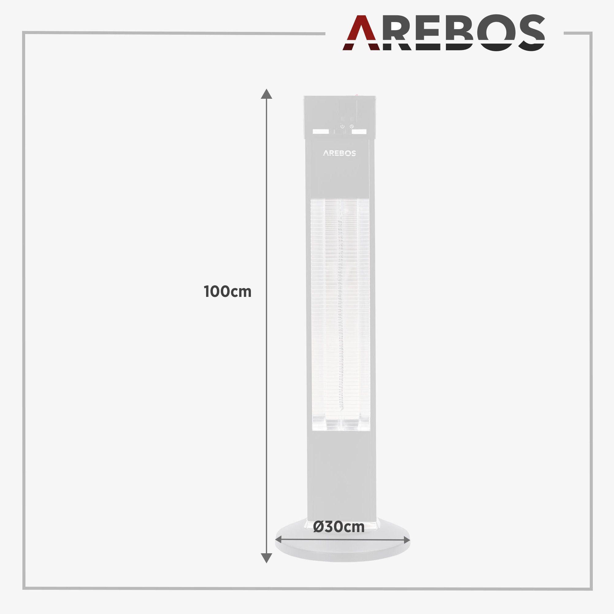 Terrassenheizstrahler 2000W