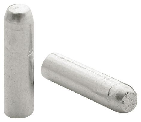 Embouts de Câbles de Dérailleur en Alu Elvedes 1.6 mm Argent (10pcs)