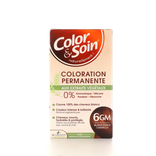 Kit de coloration permanente Color et Soin 3Chênes