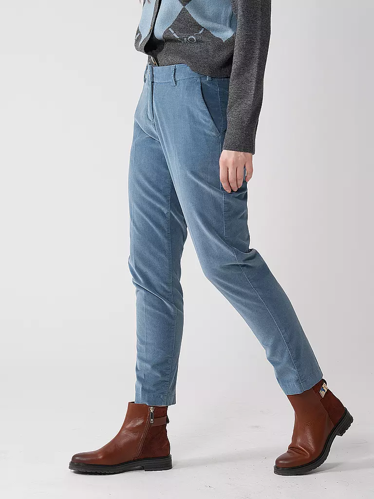BRAX Chino 7/8 MARON S hellblau