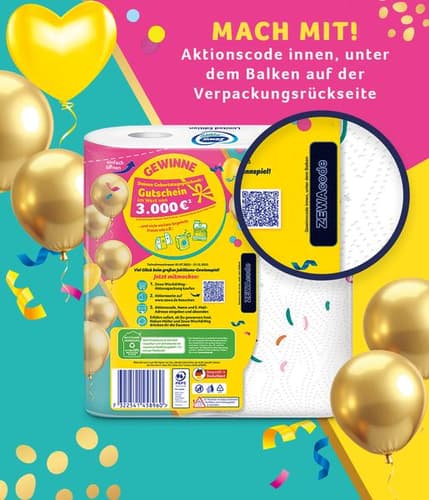 Zewa Toilettenpapier Smart 3-lagig