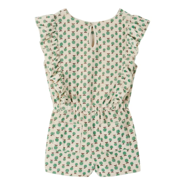 Emile et Ida Combishort Eponge Pommes | Vert