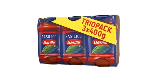 Barilla Sauce Basilico 3 x 400 g