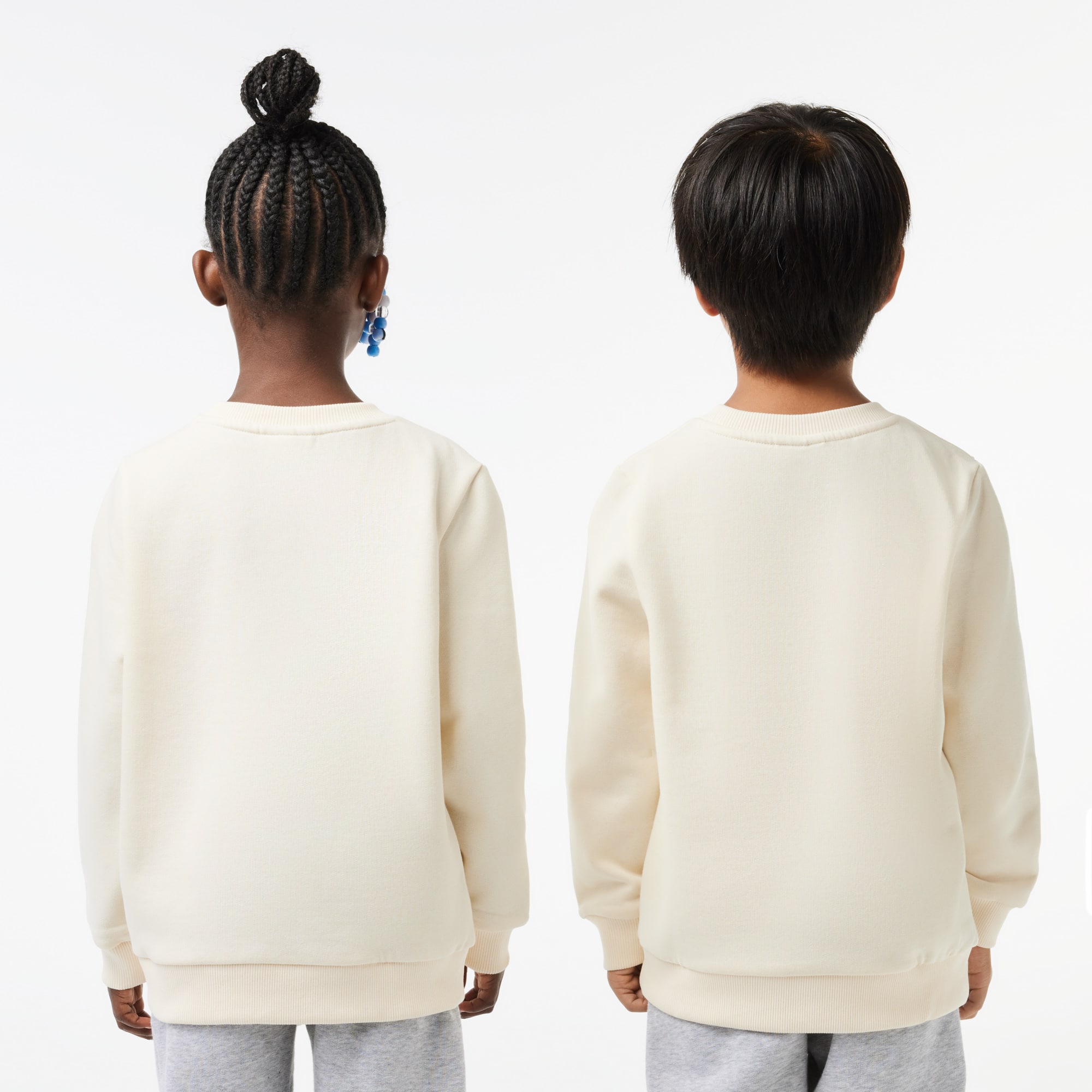 Sweatshirt avec imprimé signature contrasté