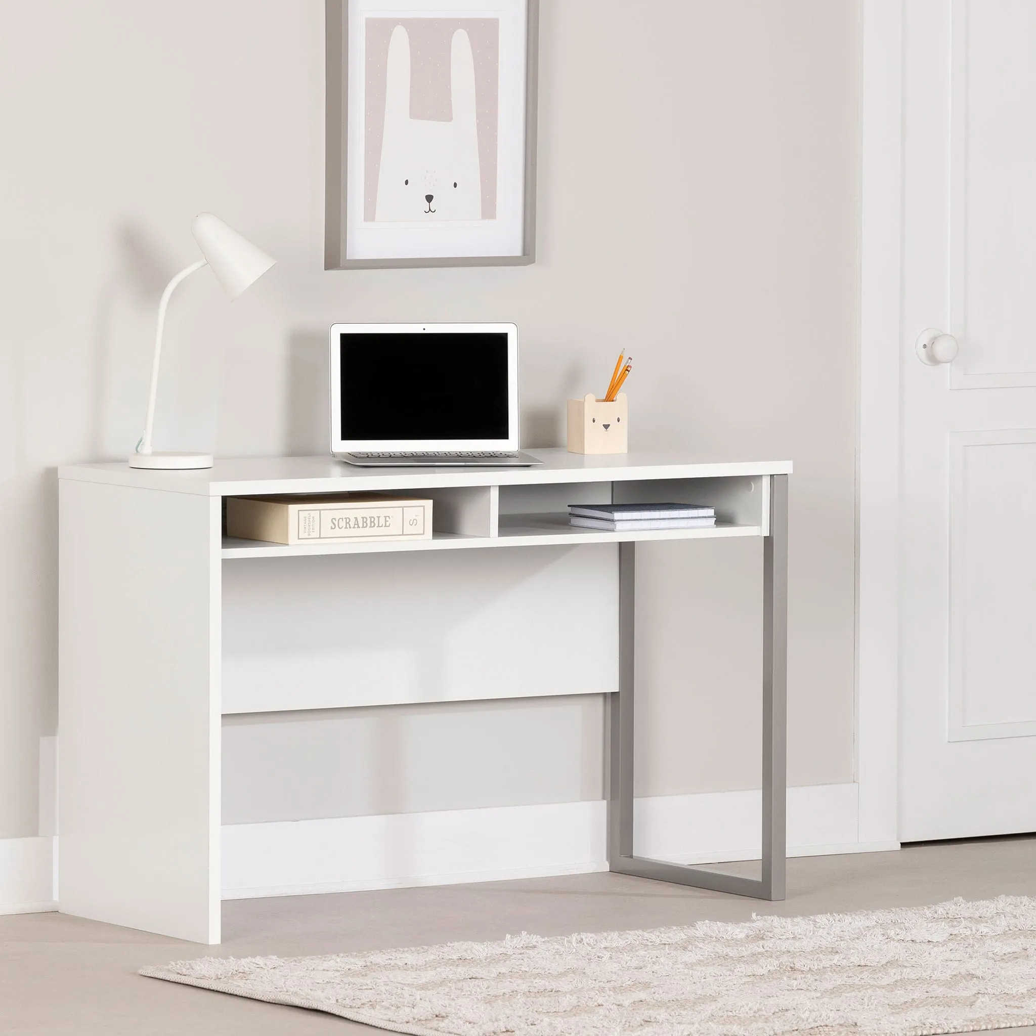 South Shore Bureau de travail - Hourra Blanc solide