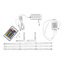 RGB-lister LED 3-pk 3x2,4 W