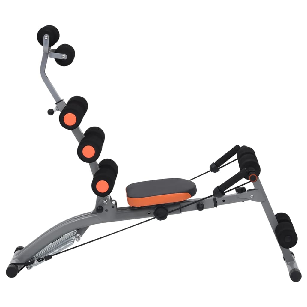Máquina Abdominal Vidaxl Preta