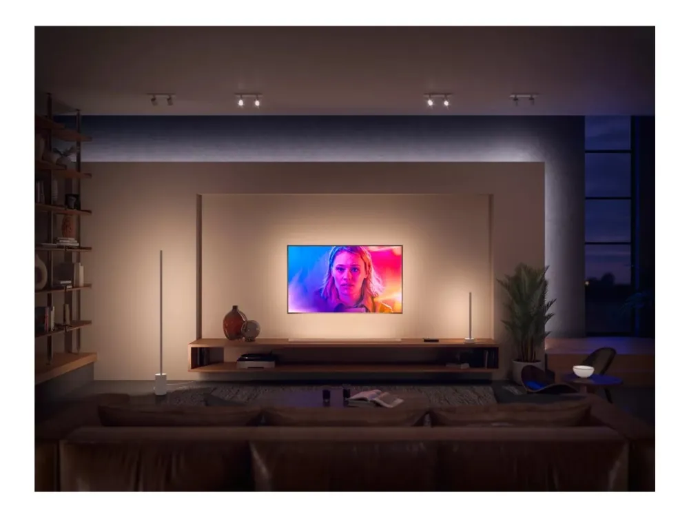 Philips Hue White and Color Ambiance Signe gradient - Bordlampe - Hvid