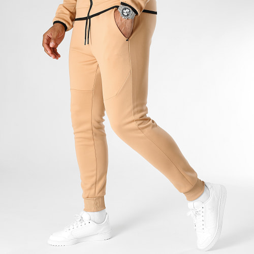 Ensemble De Survetement Bicolore 0124 Beige