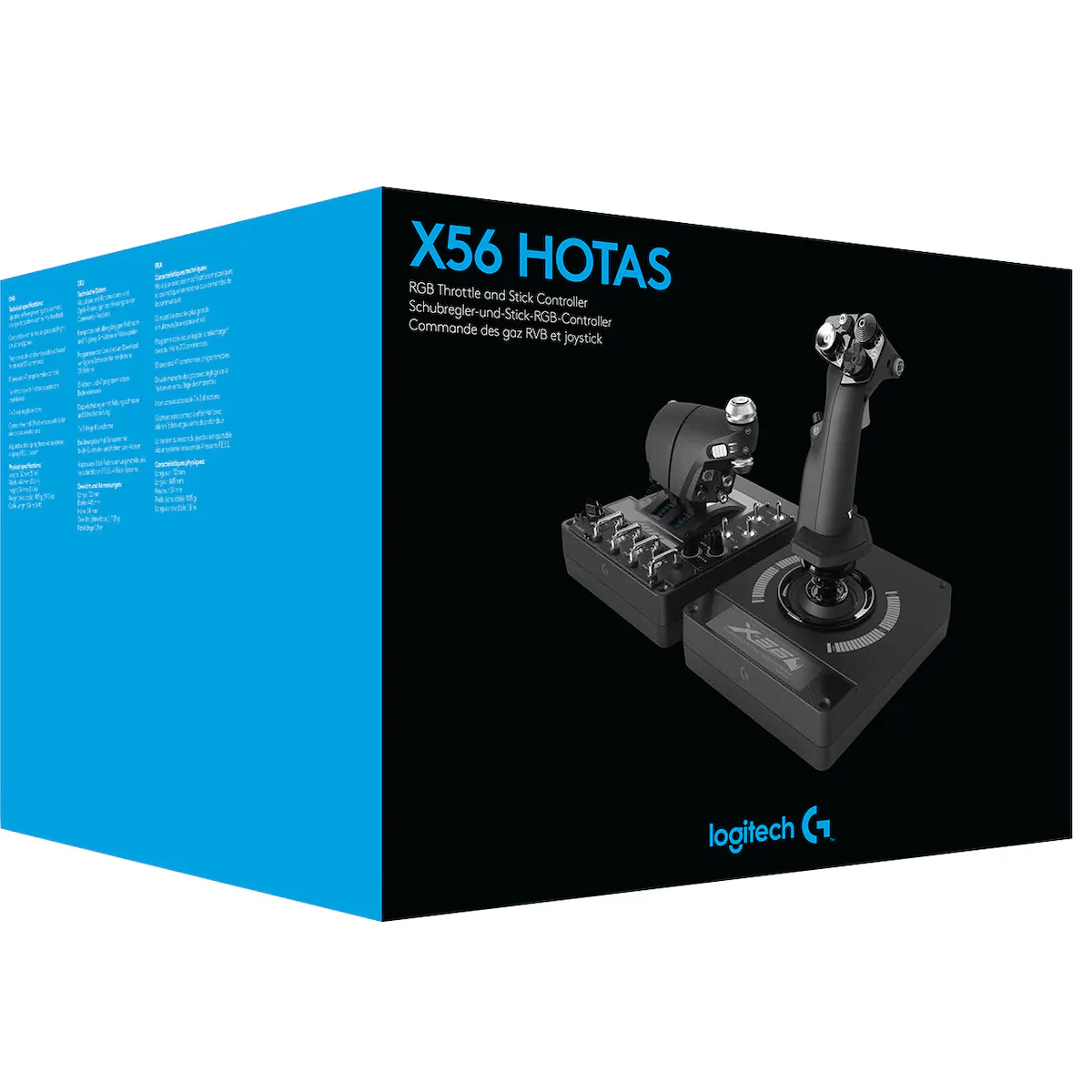 Logitech G Saitek X56 Rhino V2 flight control system