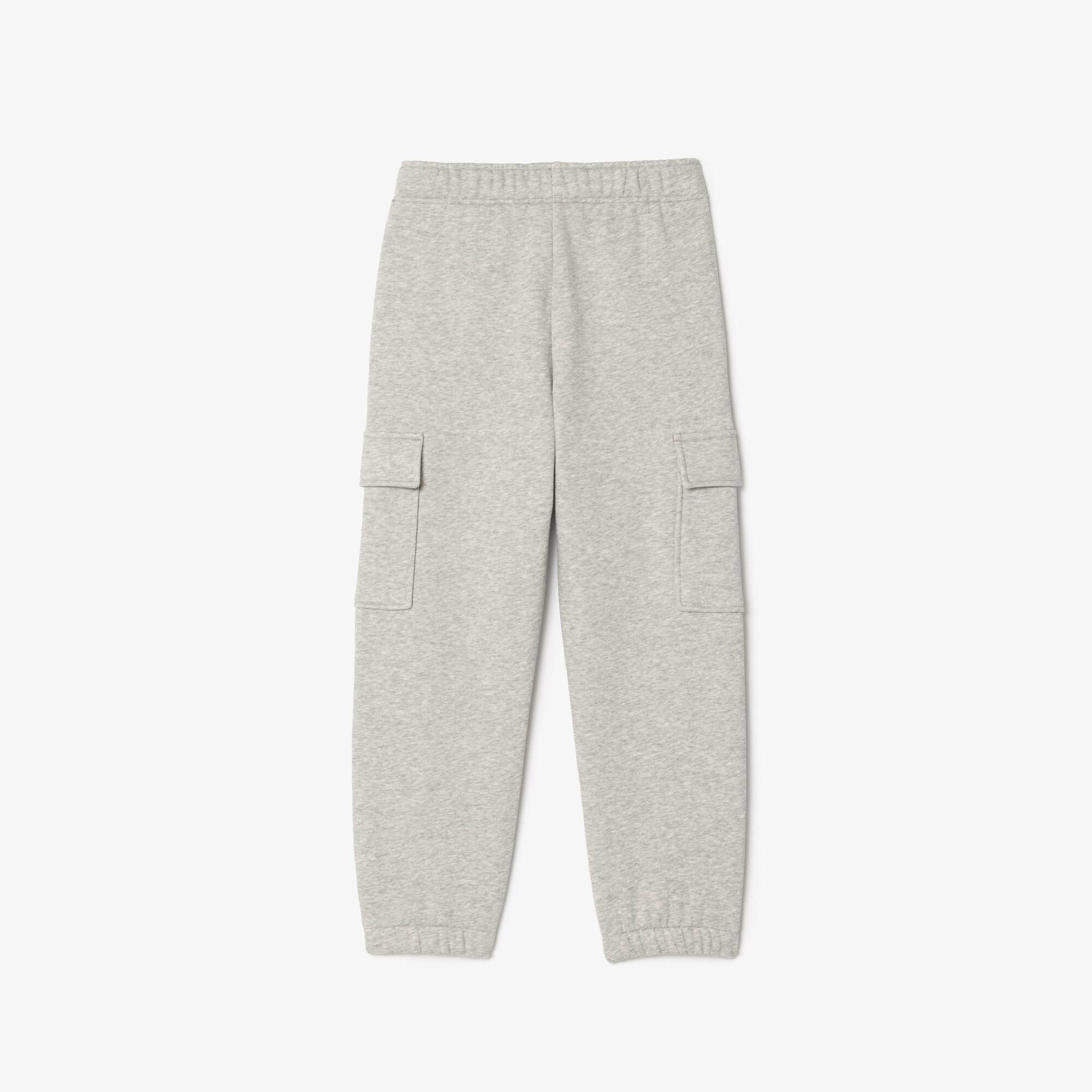 Cargo-Trainingshose aus Fleece Hosen - Grau - Lacoste - Jungen