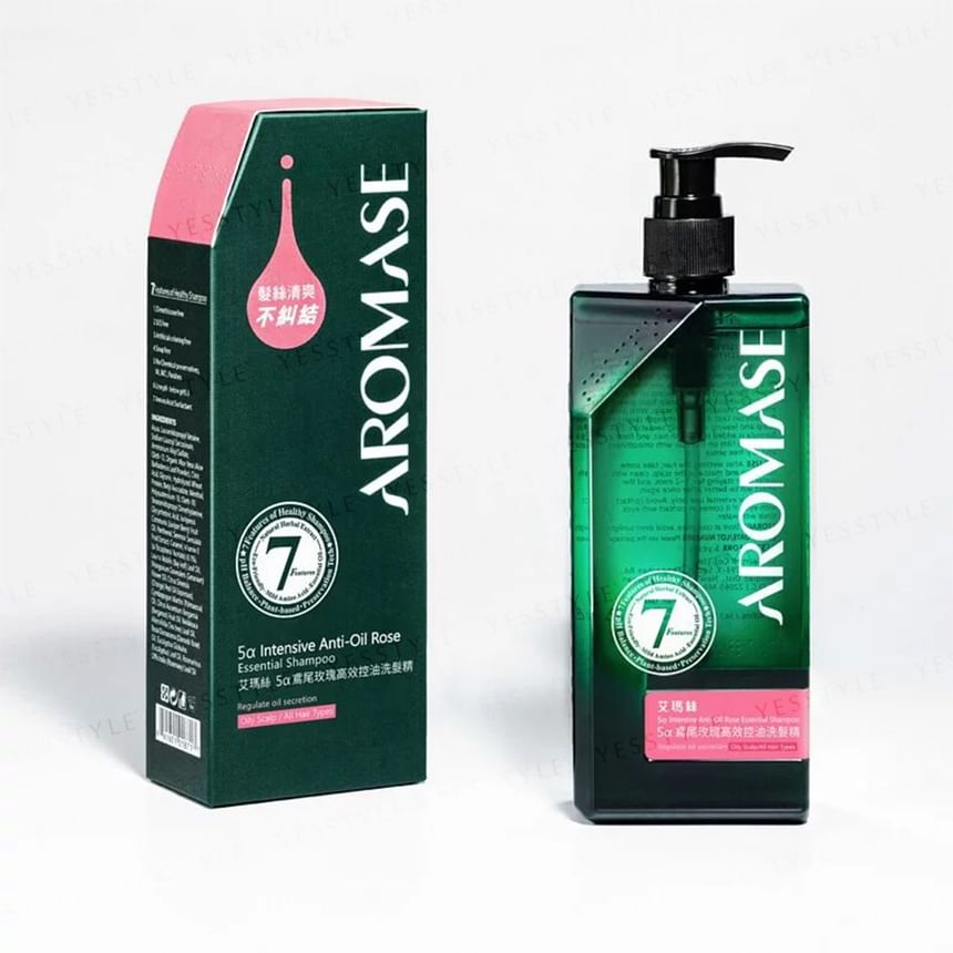AROMASE - 5a Intensieve Anti-Olie Roos Essentiële Shampoo