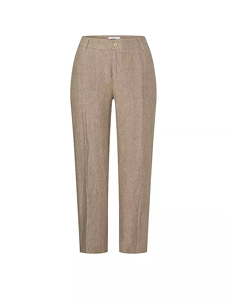 MAC Leinenhose 7/8 Nora beige