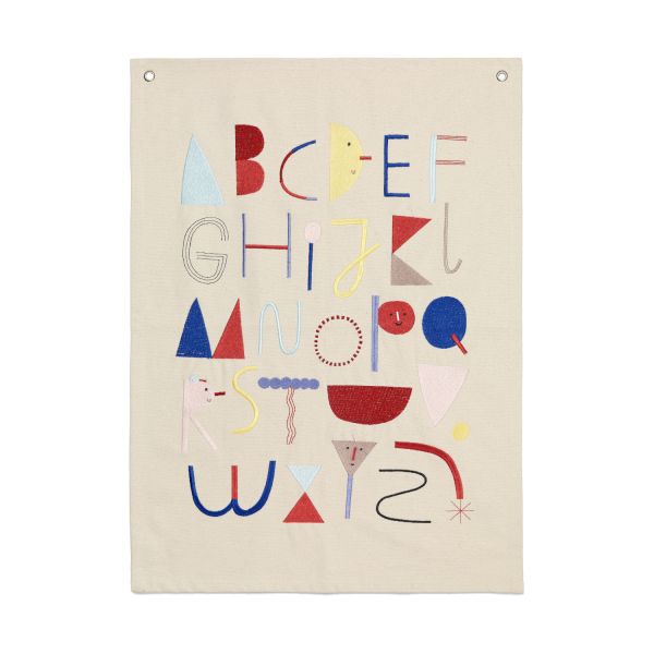 Ferm Living Alfabet Poster