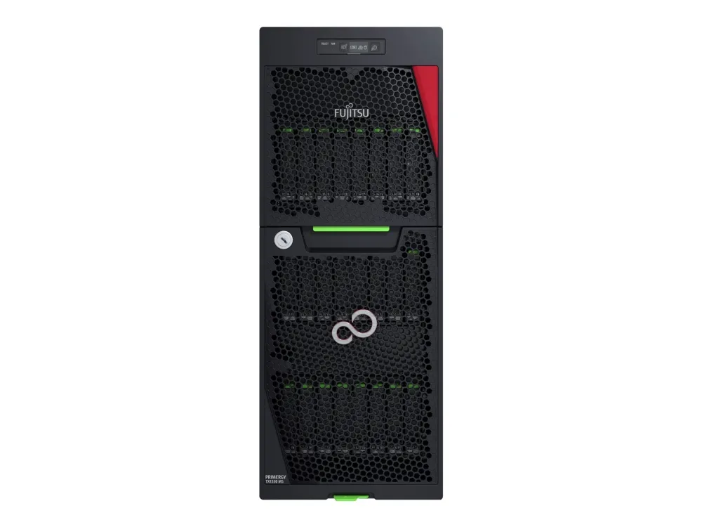 Fujitsu PRIMERGY TX1330 M5 - Server - tower Xeon E-2334 / op til 4.8 GHz - RAM 16 GB - ingen HDD - skærm: ingen