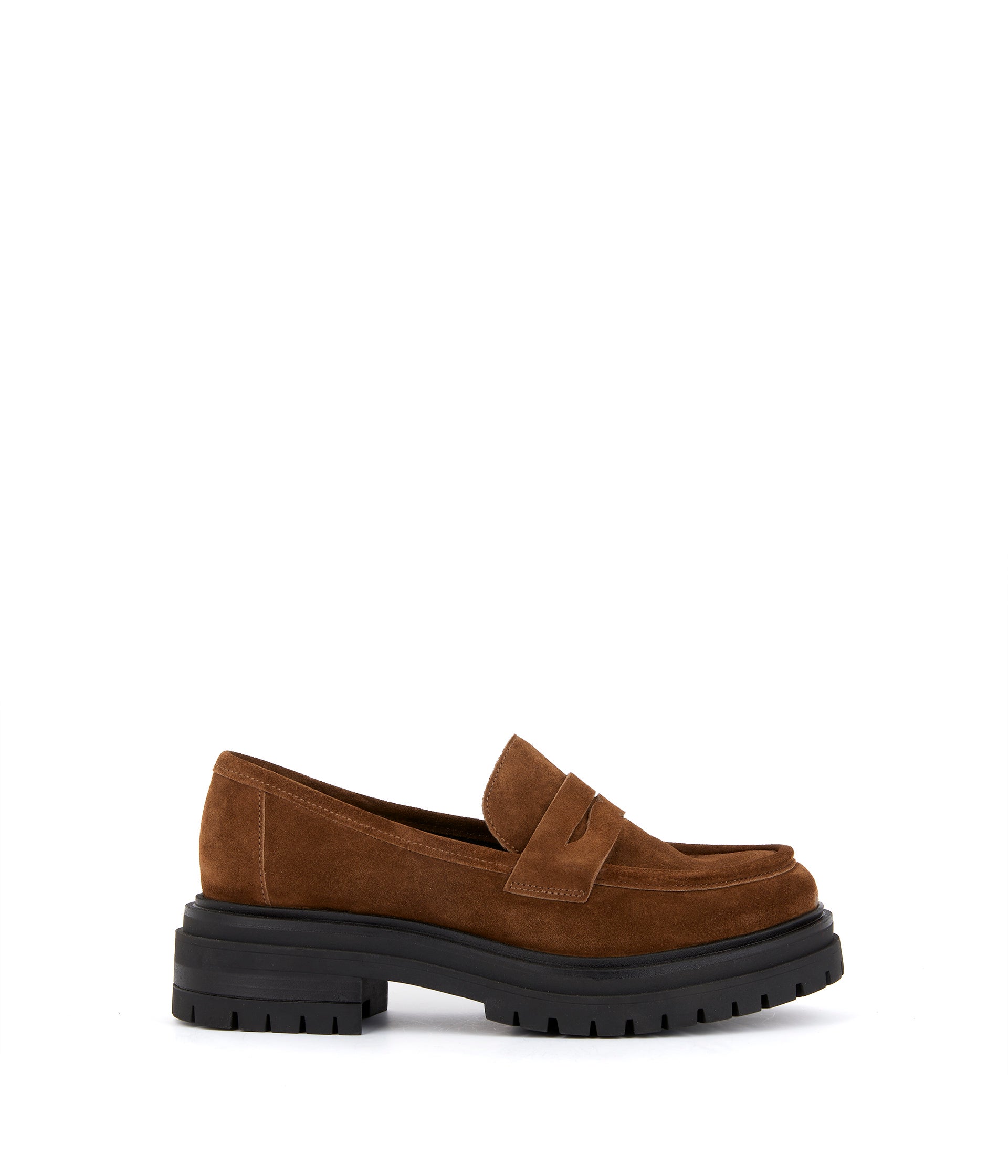 Mocassins velours marron Angelika