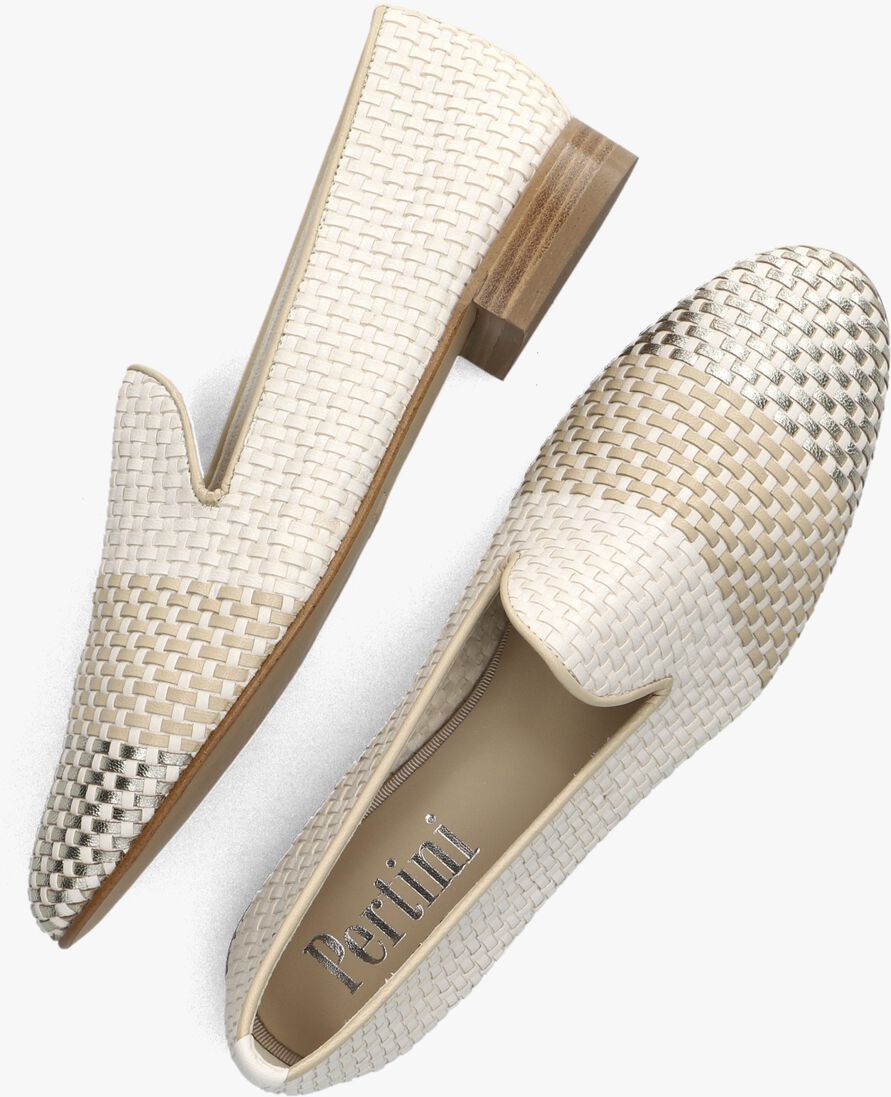 PERTINI beige pertini loafers 30753