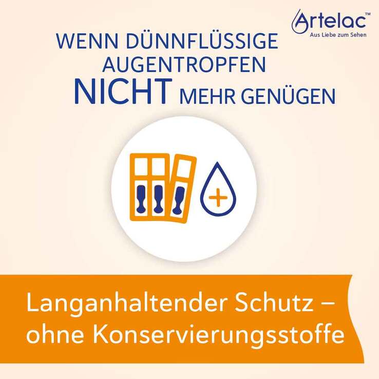 Artelac® Lipids EDO® Augengeltropfen für stark tränende Augen, 120X0.6 g