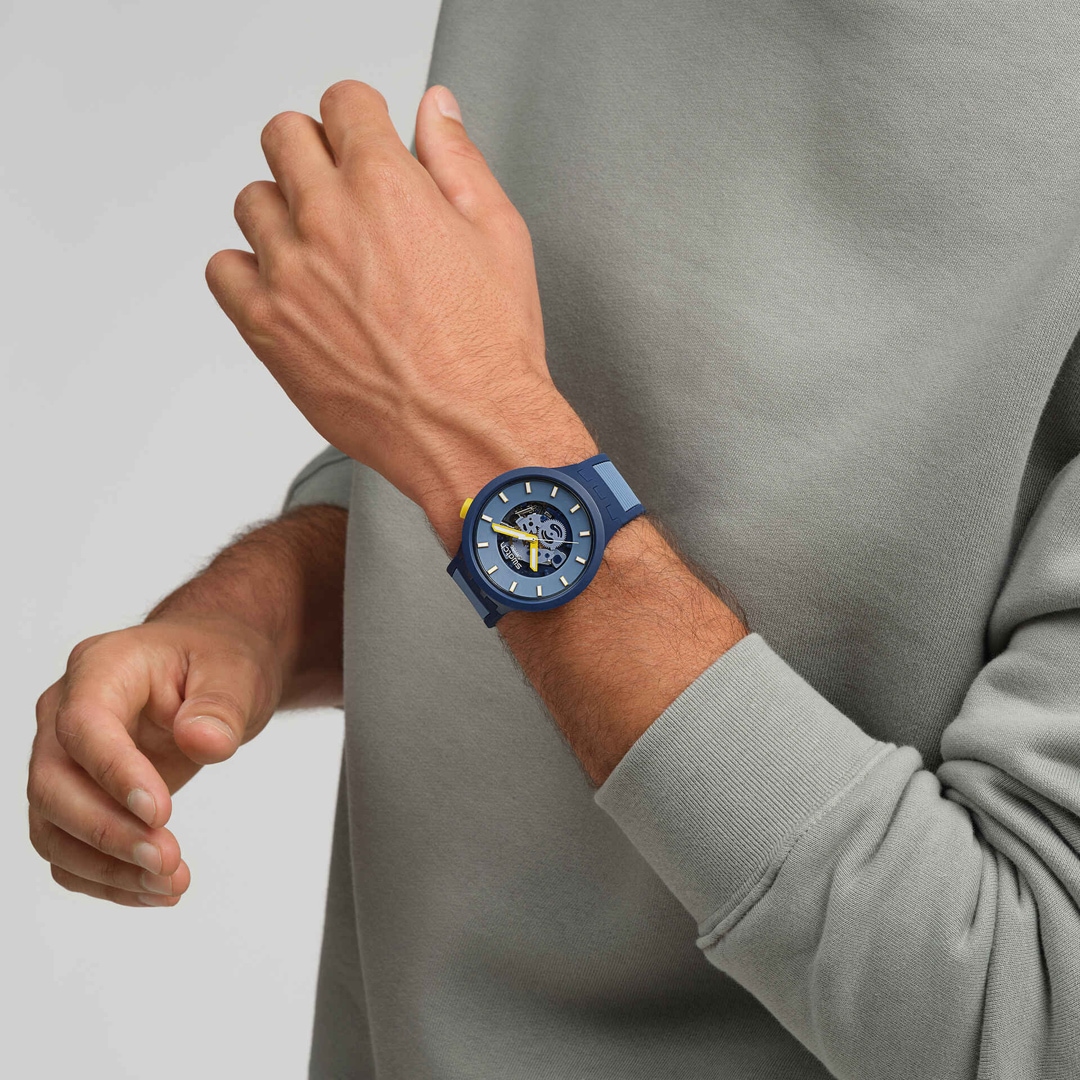 Swatch Big Bold Biosourced Below the Horizon